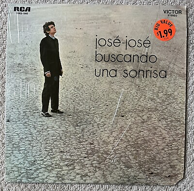 #ad #ad Jose Jose Buscando Una Sonrisa LP Vinyl 197 RCA Victor MKS 1905 W Shrink EX EX $37.99