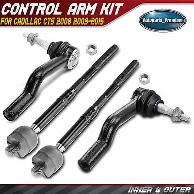 #ad 4x Inner amp; Outer Tie Rod End for Cadillac CTS 2008 2009 2015 2.0L 3.0L 3.6L 6.2L $46.99