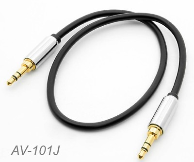 #ad 1ft Premium 3.5mm 1 8quot; Stereo Male to Male Audio Cable CablesOnline AV 101J $5.95