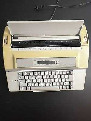#ad Sears Electronic Graduate Vintage Typewriter Word Processor Typing Erase Works $74.99