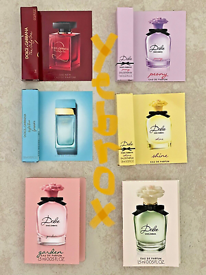 #ad Dolce amp; Gabbana Dolce Collection Women’s Perfume Sample Spray Vials 6pc Set $29.99