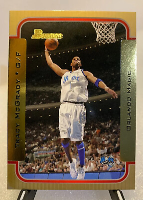 #ad 2003 BOWMAN GOLD TRACY McGRADY SP #70 ORLANDO MAGIC NBA BASKETBALL CARD $7.89