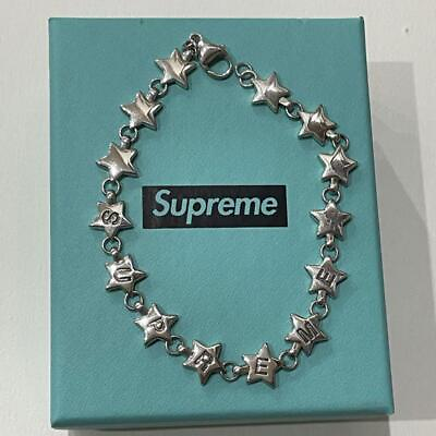 #ad Tiffany supreme collaboration bracelet　NEW with box rare 2021 star silver $1390.53