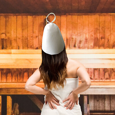 #ad Sauna Hat Vaporarium Hat Sauna Wool Hat Russian Banya for Men Women $8.82