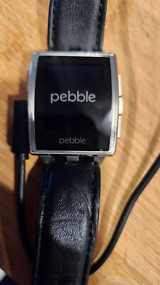 #ad PEBBLE SMART WATCH 401S XCELLENT CONDITION make offers $40.00