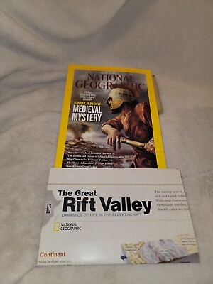 #ad National Geographic Magazine November 2011 England#x27;s Medieval Mystery W Map $17.99