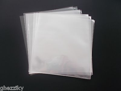 #ad 100 45 RPM Vinyl Record Album Sleeves Plastic Clear Polypropylene Outersleeve $10.88