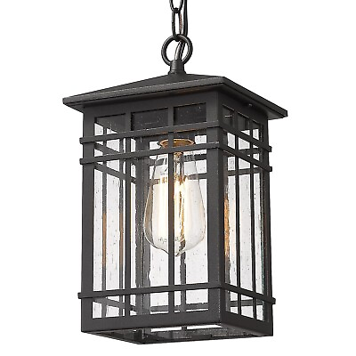 #ad Outdoor Pendant Lighting Exterior Pendant Lantern Farmhouse Porch Hanging L... $86.87