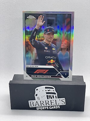 #ad 2023 Topps Chrome Formula 1 3 MAX VERSTAPPEN Refractor Oracle Red Bull Racing $2.99