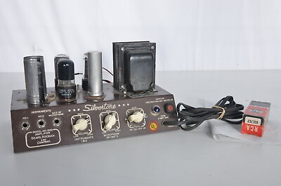 #ad Vintage 1948 Silvertone 1300 Tube Amplifier Guitar Instrument Amp No Cabinet $499.99