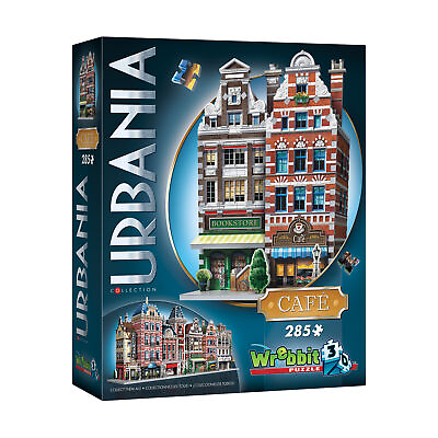 #ad New Wrebbit Urbania Collection Cafe 3D Puzzle: 285 Pcs Ages 12 $24.99