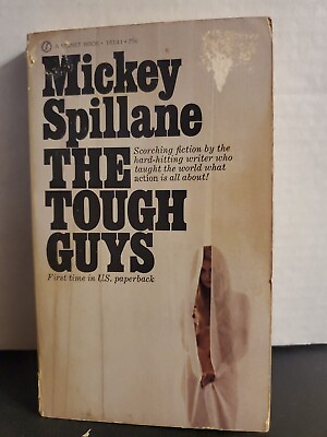 #ad The Tough Guys by Mickey Spillane Signet 1969 Paperback $5.00