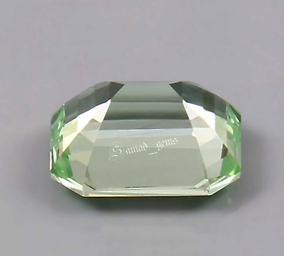 #ad 13x10 Natural Flawless Ceylon Mint Green Parti Sapphire Loose Rediant Gemstone $24.89