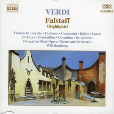 #ad Giuseppe Verdi Falstaff Highlights Humburg Hungarian State CD UK IMPORT $8.43