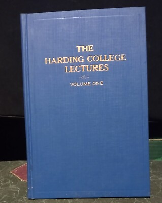 #ad The Harding College Lectures Volume one 1949 $15.00