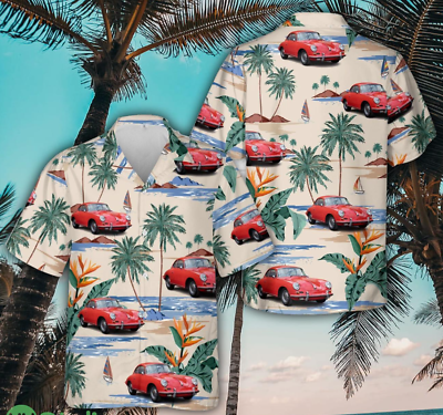 #ad 1965 Porsche 356C Coupe Best Summer Hawaiian Shirt Unisex Adult amp; Kid Size $21.00