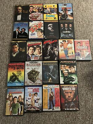 #ad #ad Lot of 20 DVDs Wholesale Bulk DVDs Lot A List DVD Movies Assorted Genres $9.99