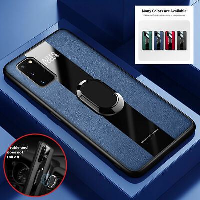 #ad Shockproof Ring Kickstand Case For Samsung S23 Ultra S22 S21 Plus Note20 $11.66