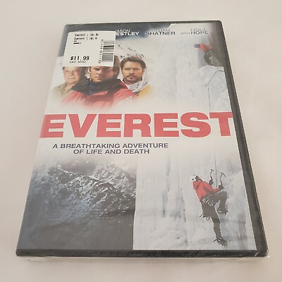 #ad New Everest DVD William Shatner 2007 2009 True Story Image Film Movie Alchamy $9.97