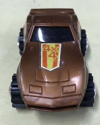 #ad Vintage 1981 Rough Riders 4x4 LJN Toys Copper Brown Corvette RARE Stompers $99.99