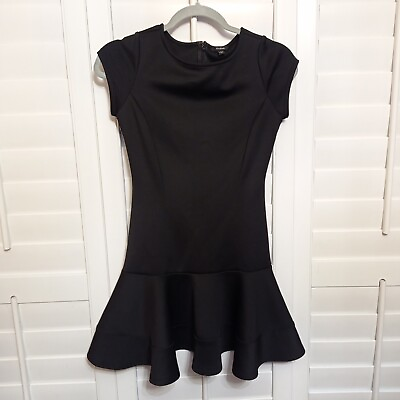 #ad Guess Black Dress‎ Size XS Knee Length $16.99