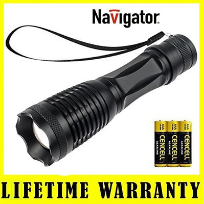 #ad LED Tactical Flashlight Military Grade Torch 1174 Super Bright Handheld Light $3.99