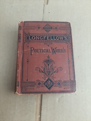 #ad The Poetical Works of Henry Wadsworth Longfellow 1876 Complete Edition $19.99