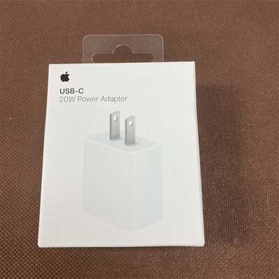 #ad OEM Genuine Apple 20W USB C Wall Charger Power ADAPTER $10.29