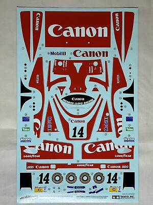 #ad Decals for Tamiya 1:24 PORSCHE 956 Canon .Item24309 from Japan $18.80