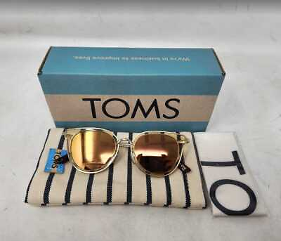 #ad New Toms Rey Champagne Crystal golden sunglasses 10012303 $109.99