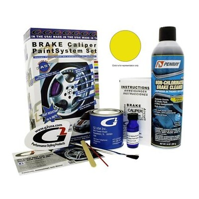 #ad YELLOW G2 BRAKE CALIPER PAINT KIT YELLOW MADE IN USA $ STREET OUTLAW 5.0 SALE $99.74