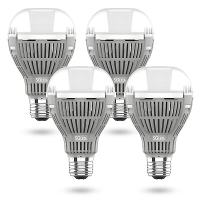 #ad 4 Pack Efficient 200W Equivalent LED Light Bulb A21 5000K 16W Home Energy Saving $33.74