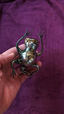 #ad Antique Christmas Ornament Frog Oddity Very Nice German ? $75.00
