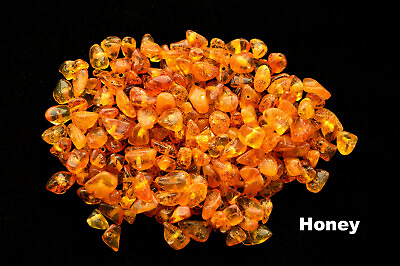 #ad Baltic Amber Loose Beads Natural Chips 4 7mm Bead Size 50 100 200 Pcs Honey $10.99