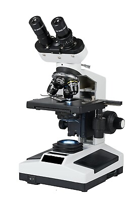 #ad Pathological Binocular Microscope Co Axial Inbuilt Led Illumination 10X40X100X $770.45