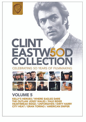 #ad Clint Eastwood Collection Volume 5 New DVD Boxed Set $26.21