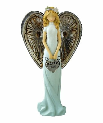 #ad GRASSLANDS ROAD BFF FRIEND Angel Figurine statuette friend love $11.23