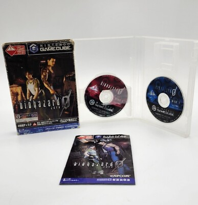 #ad Japanese Biohazard 0 Zero Nintendo GameCube w Manual Import Game US Seller CIB $14.99