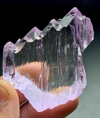 #ad 222 CTS Amazing Natural Pink Color Kunzite Crystal From Afghanistan $199.99