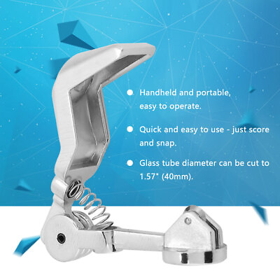 #ad Glass Tubing Cutter Glass Cutting Tool Handheld Glass Tube Cutte 40mm 1.57inch $9.29