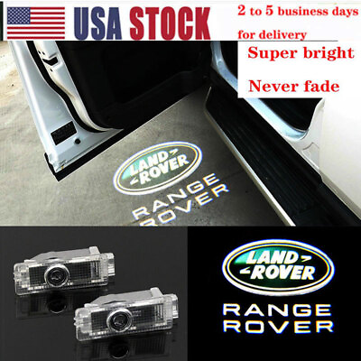 #ad 2 HD LED Door Laser Projector Shadow Lights For Range Rover Sport 2010 22 $22.95