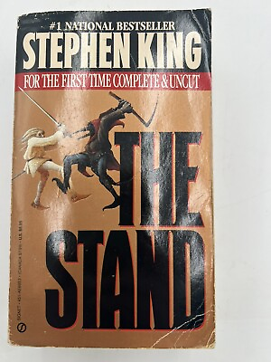 #ad THE STAND Stephen King 1st Signet Printing 1991 Complete Uncut Paperback VINTAGE $12.99
