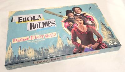 #ad New Sealed Enola Holmes Finder Of Lost Souls The Boardgame UPC 9781638841111 $14.99