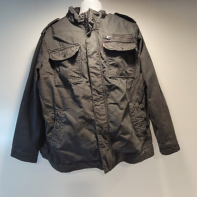 #ad black Levi#x27;s Heavy Jacket No Hood Size: Mens 2X $25.00