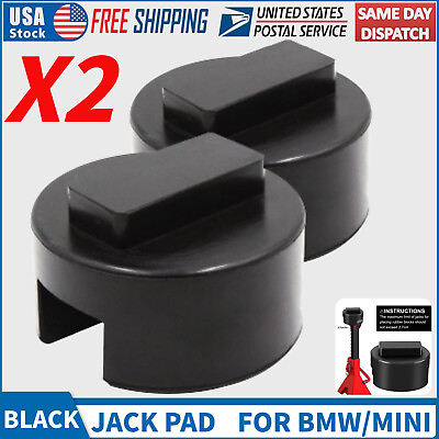#ad 2PC Jack Stand Rubber Pads For BMW MINI Adapter Frame Fits 2 3 ton Jackstands $13.10