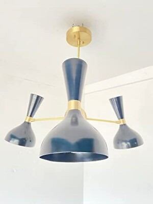 #ad Sputnik Chandelier Celling Light Pendant Light 3 Light Stilnovo Style Decor $199.00