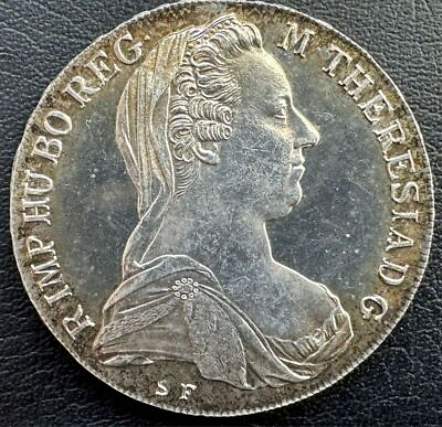 #ad Austria 1780 Maria Theresa. Listlike Thaler proof like $155.71