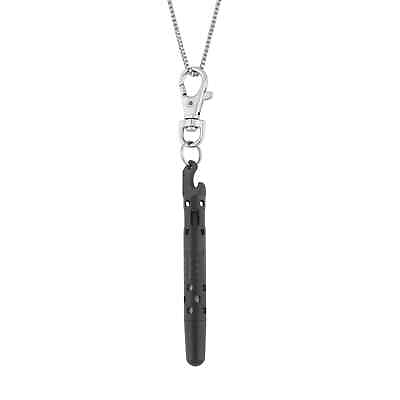 #ad Stainless Steel Black Multi Function Key Chain Pendant Necklace Gift Size 30 32quot; $28.36