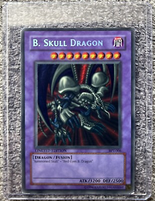 #ad Yu gi oh Black Skull Dragon BPT 006 Secret Rare Promo Vintage LIMITED EDITION $19.99