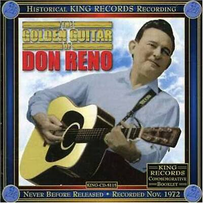 #ad Golden Guitar of Don Reno Audio CD By Reno Don VERY GOOD $7.46